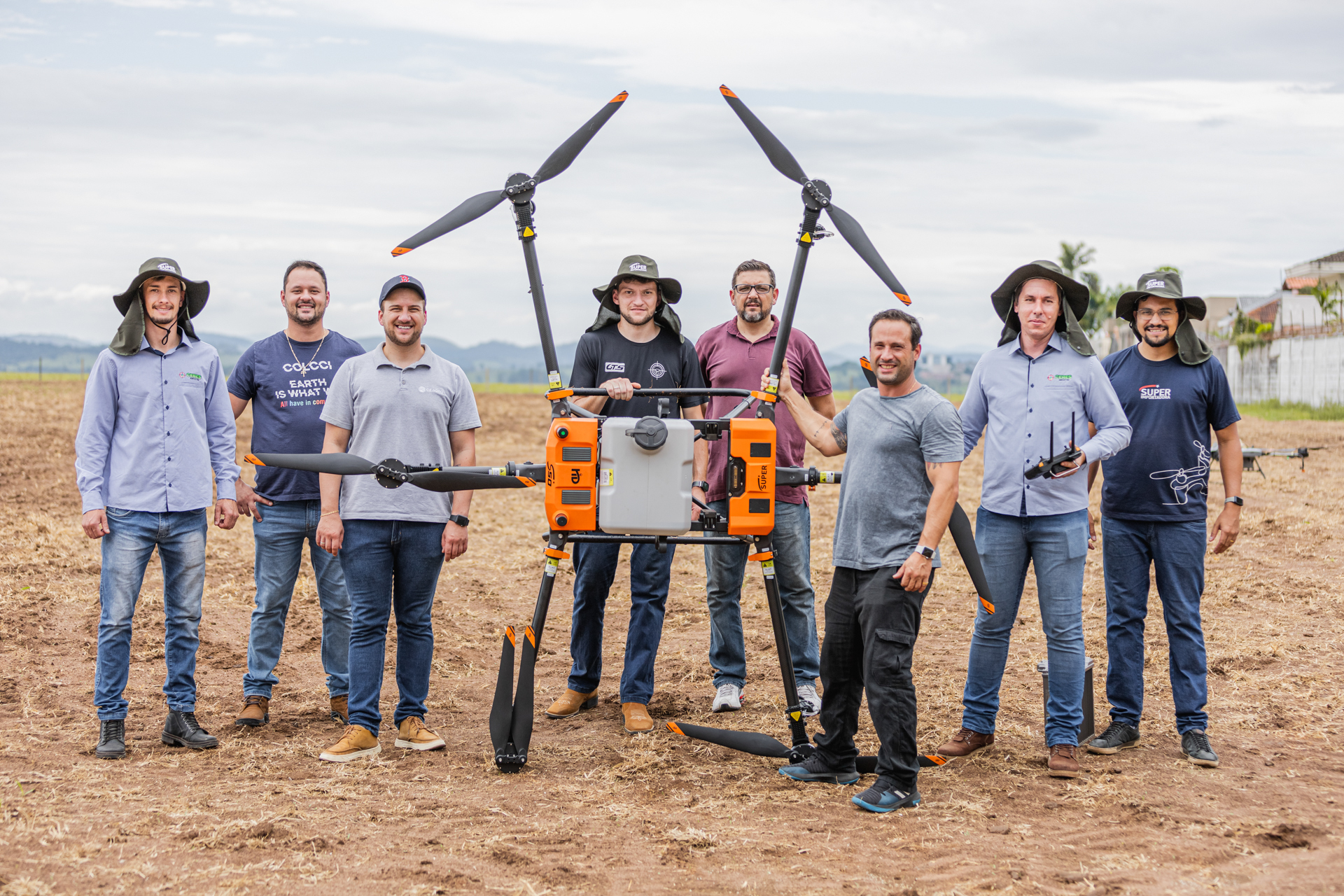 Vantagens do drone de pulverização agrícola Huida Tech HD540Pro em relação à pulverização manual