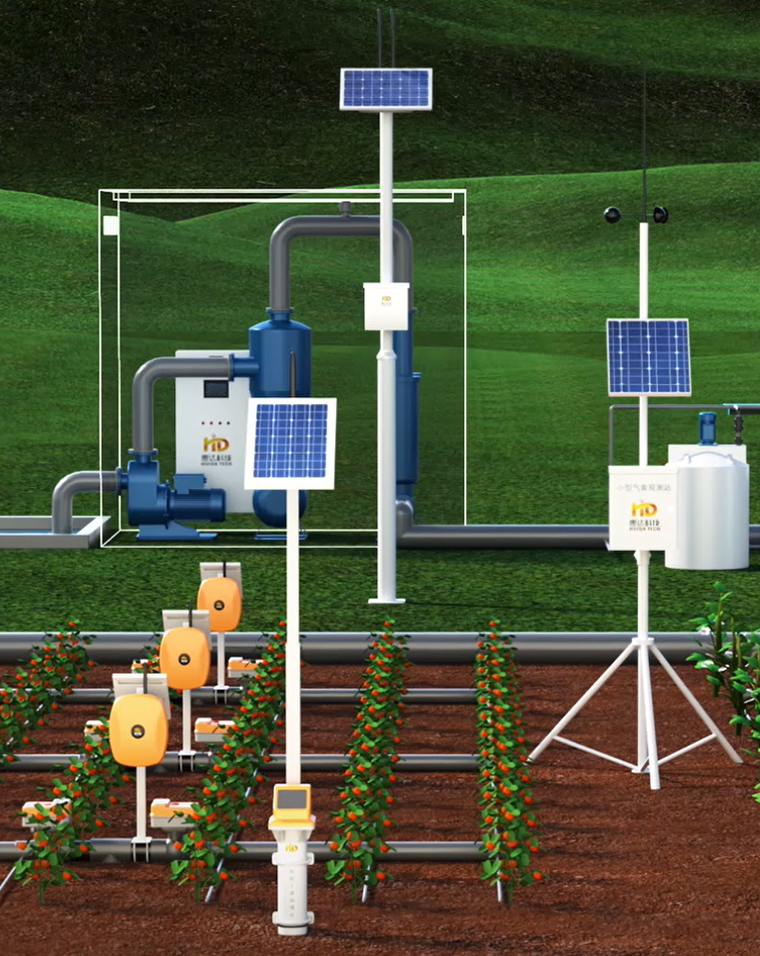 Soluções inteligentes de irrigação